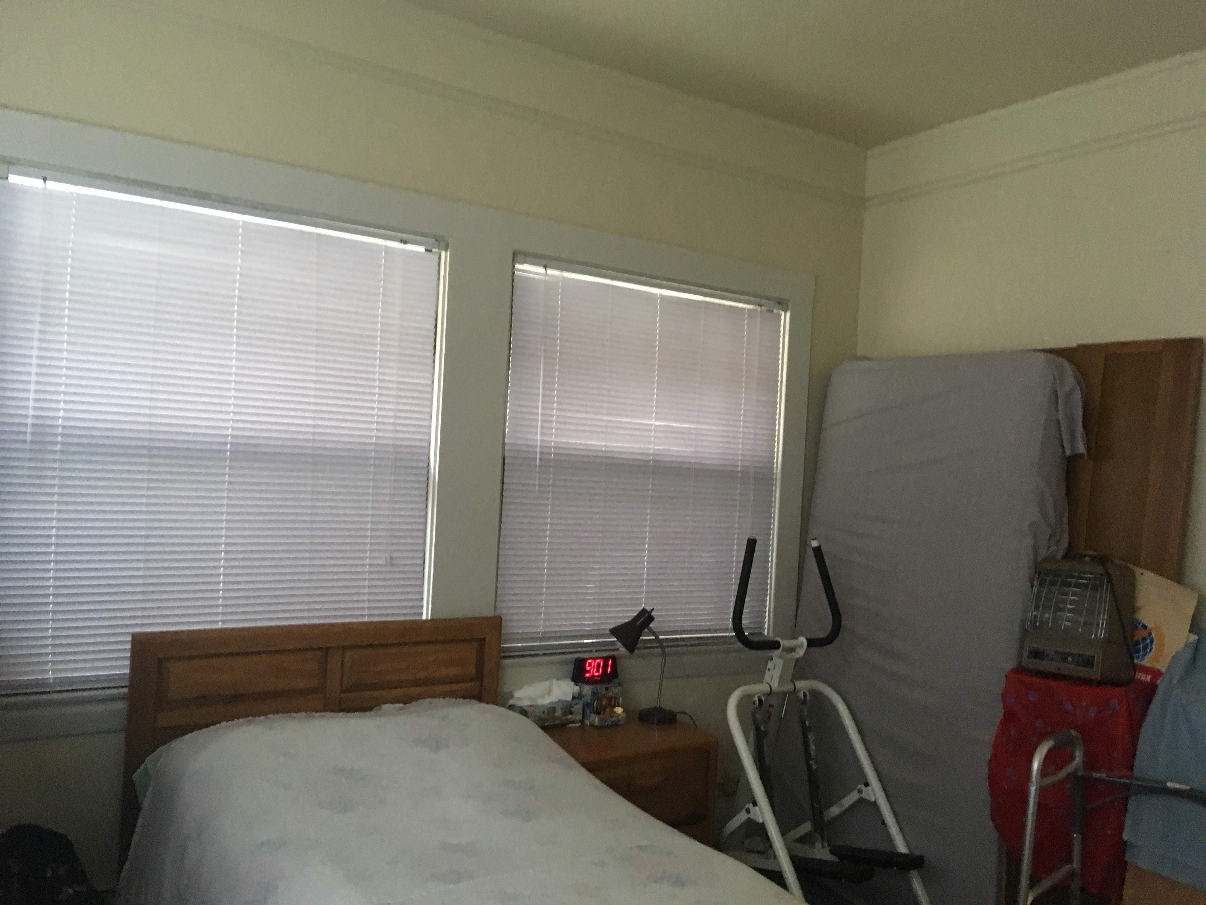 Before Madison Park Apartments bedroom 